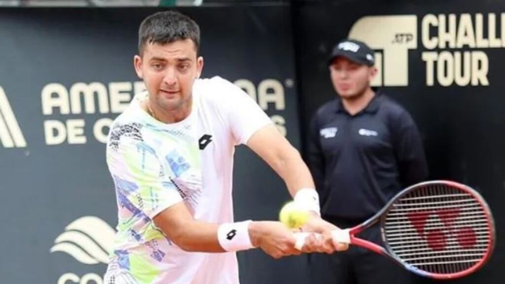 Tomás Barrios no pudo refrendar su gran semana ante Tirante y quedó eliminado en semifinales de Bogotá