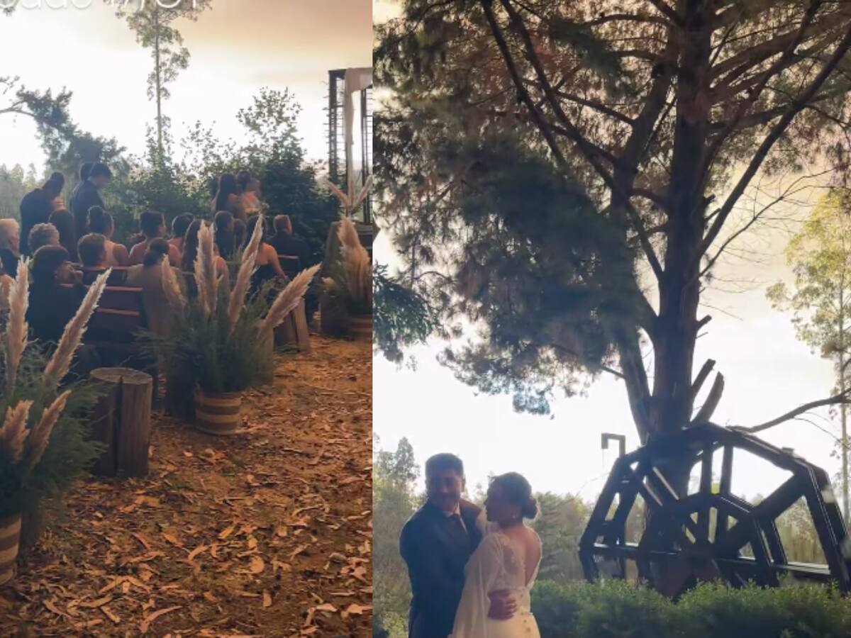 Debía ser el día más feliz de sus vidas: novios cancelan boda por incendio y comparten emotivo registro