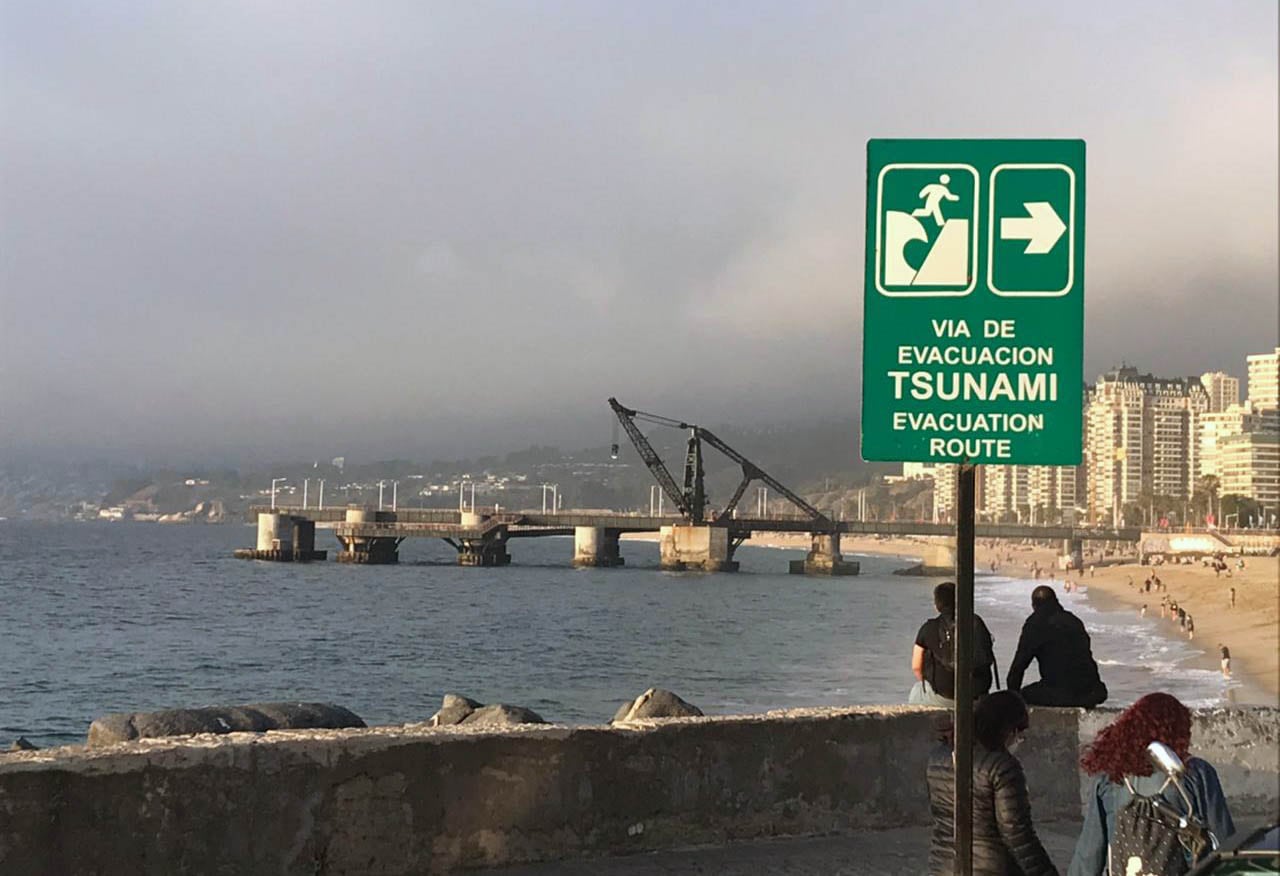 Evacuación tsunami