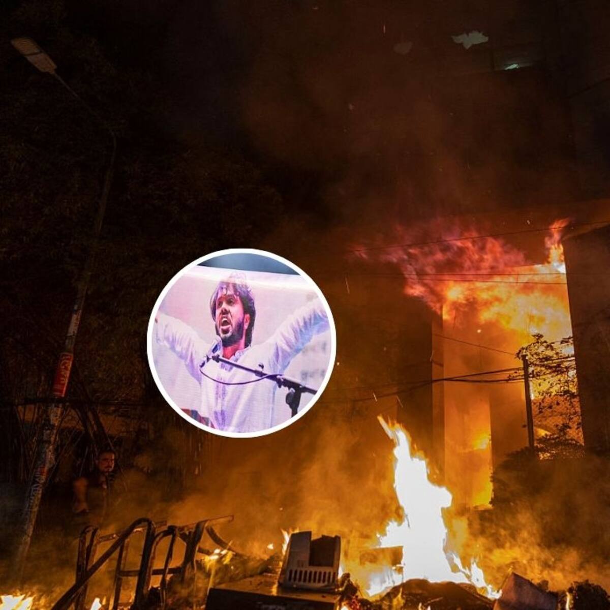 Violencia desatada en Bangladesh tras muerte de líder estudiantil y candidato a diputado: fue baleado por sicarios