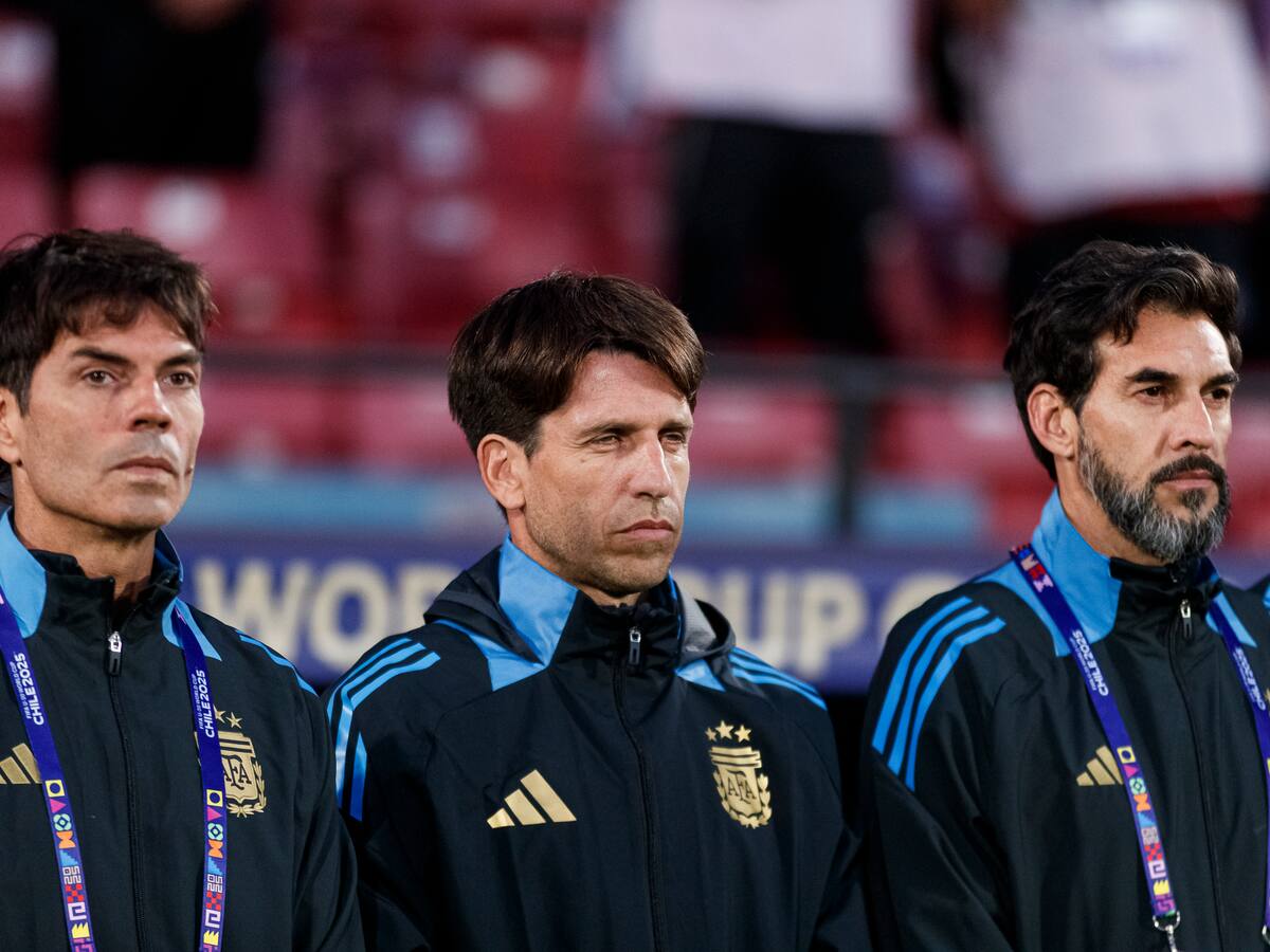 En medio de la tristeza de sus jugadores: el mensaje del DT de Argentina tras perder la final del Mundial Sub 20