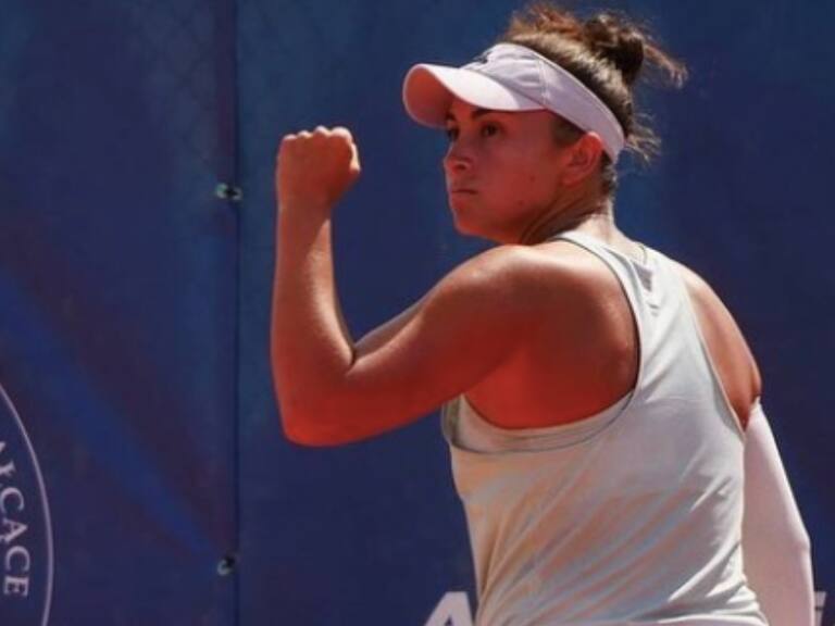 Bárbara Gatica también se metió en los cuartos de dobles en el W25 de Medellín después de obtener un tremendo triunfo en singles