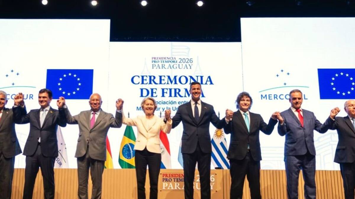 Unión Europea y Mercosur firman histórico acuerdo de libre comercio