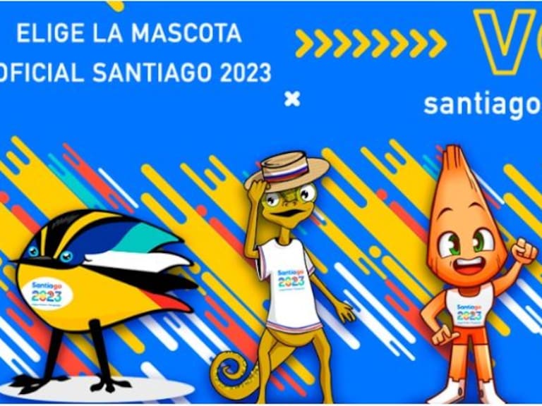 Arrancó la votación para elegir a la mascota oficial de Santiago 2023