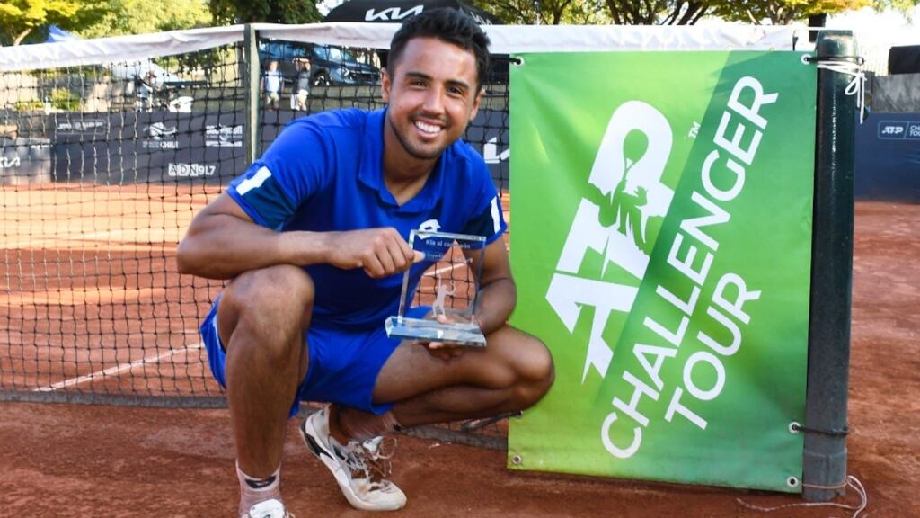 Hugo Dellien remonta y se corona campeón del Challenger de Santiago por segundo año consecutivo