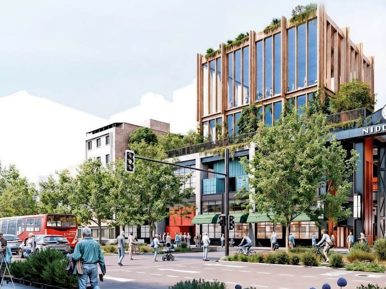 El Mercado estará a pocos pasos de la estación de Metro Santa Lucía.