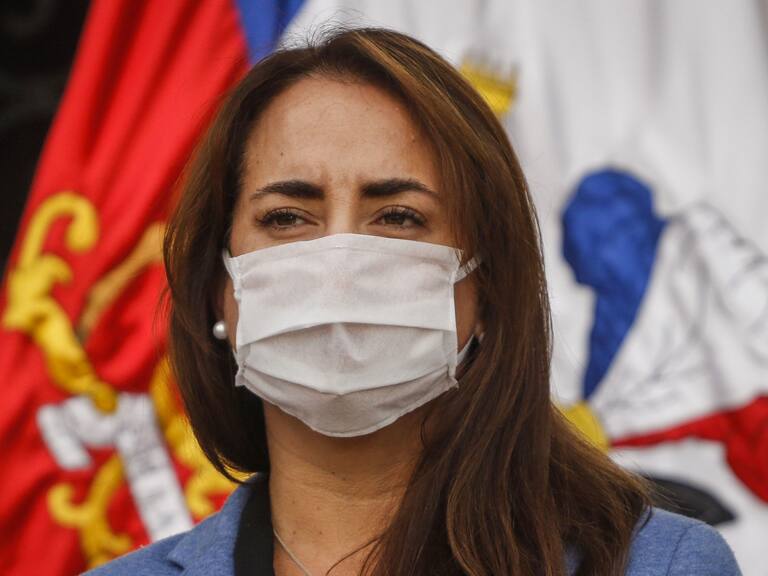 16 de abril del 2020/SANTIAGOLorena Recabarren, subsecretaria de Derechos Humanos, participa de la promulgación de la ley de indulto general conmutativo, en el Palacio de La Moneda.
FOTO: SEBASTIAN BELTRAN GAETE/AGENCIAUNO