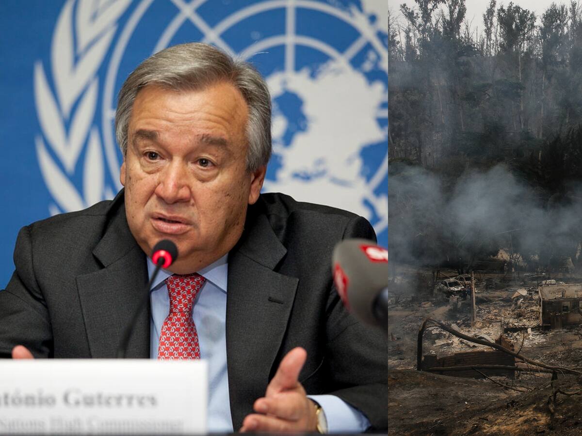 Secretario General de las Naciones Unidas envía condolencias a las familias de víctimas fatales en incendios en la región de Valparaíso
