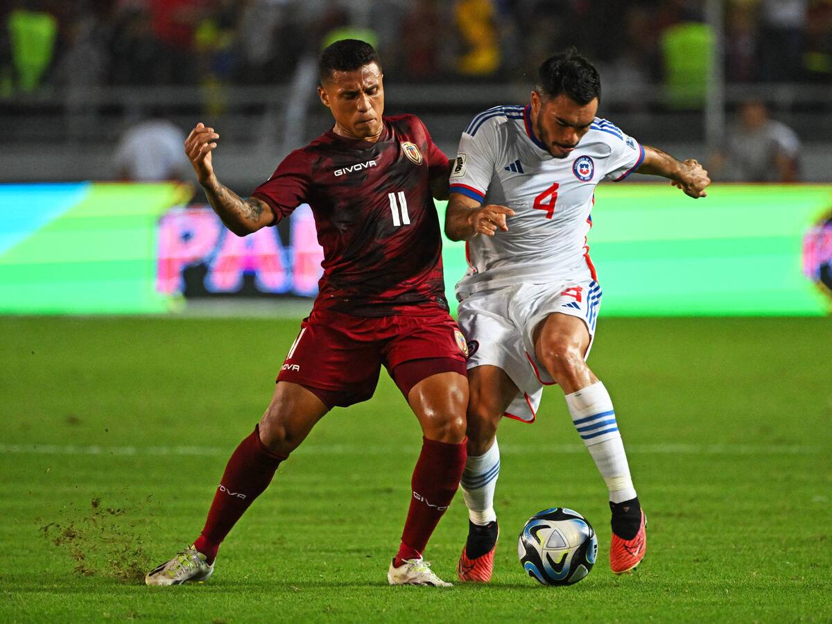 Las dos bajas que sufrió Venezuela para enfrentar a Chile por Eliminatorias: otros dos jugadores están en duda