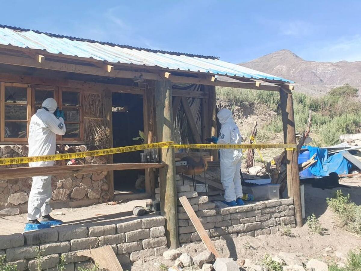 Hombre mató con una escopeta a su pareja e hijo de cuatro años en Huara