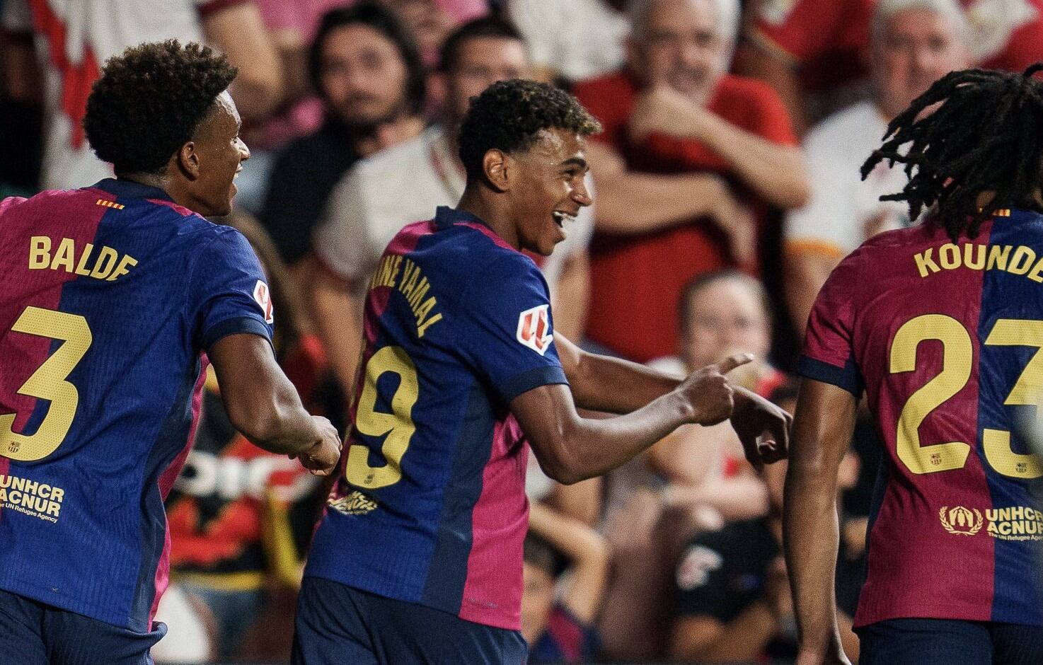 Costó, pero salió: FC Barcelona derrotó al Celta de Vigo y ya es puntero en solitario de La Liga | X: FC Barcelona