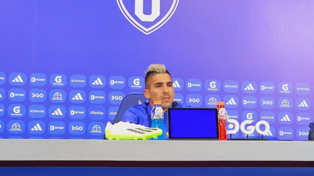 Leandro Fernández pide pista en la U de cara al juego con O'Higgins: "No podemos dejar pasar más puntos si queremos pelear arriba"