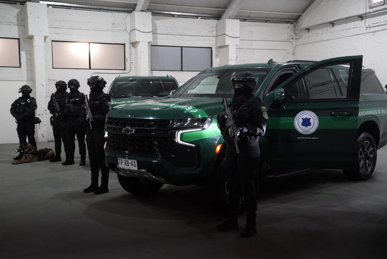 Nuevos vehículos blindados de Gendarmería