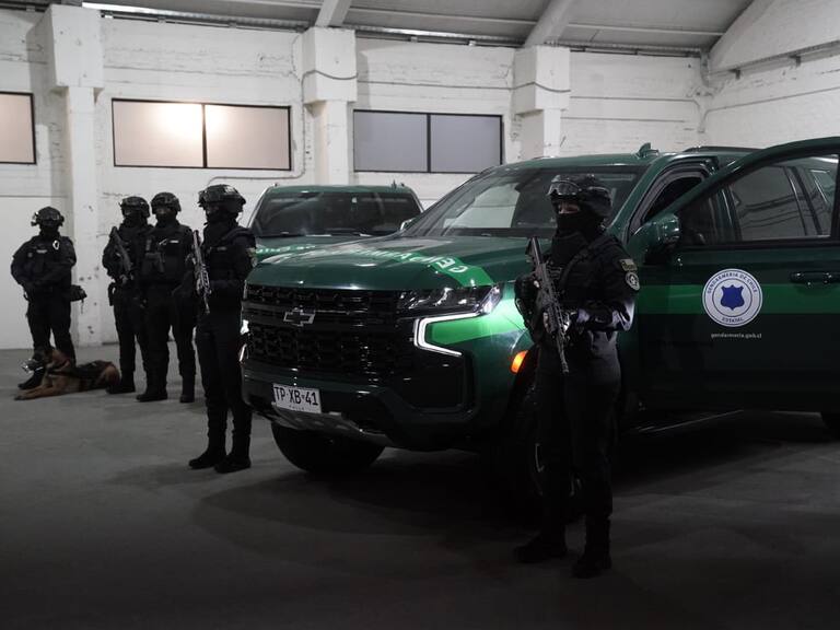 nuevos vehículos blindados de Gendarmería