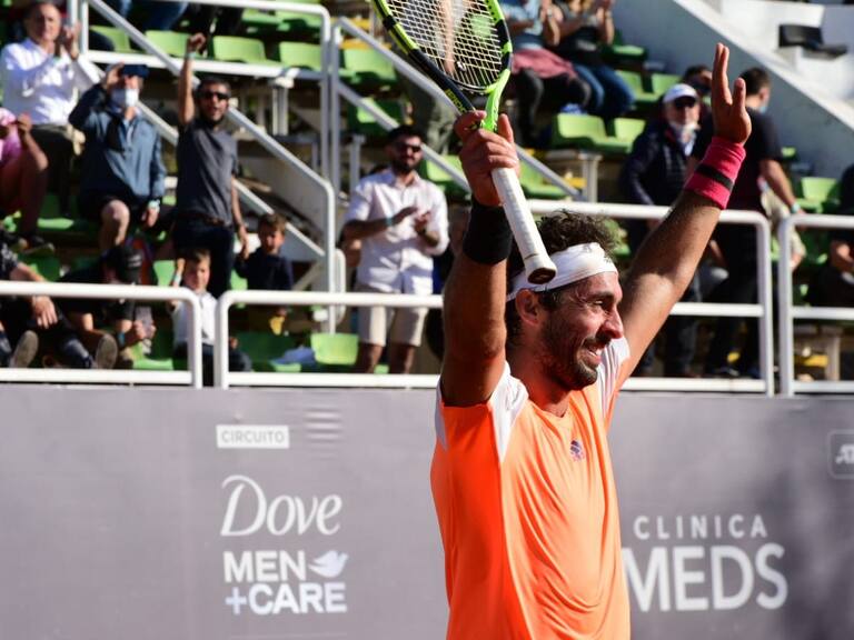 Gonzalo Lama «lo dio vuelta» para debutar con un triunfo en el Challenger de Santiago