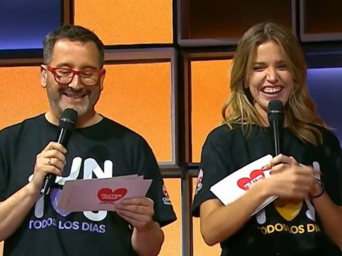 Teletón 2024: Eduardo Fuentes echa al agua a Millaray Viera y revela su presente amoroso