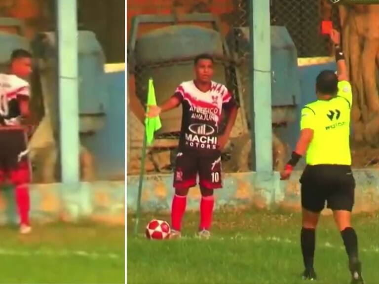 Insólito: jugador fue expulsado por orinar en pleno partido de la Copa Perú