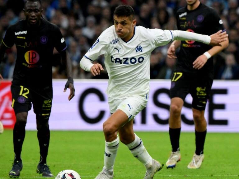 Alexis Sánchez y el Olympique Marsella vuelven a la actividad en Francia goleando al Toulouse