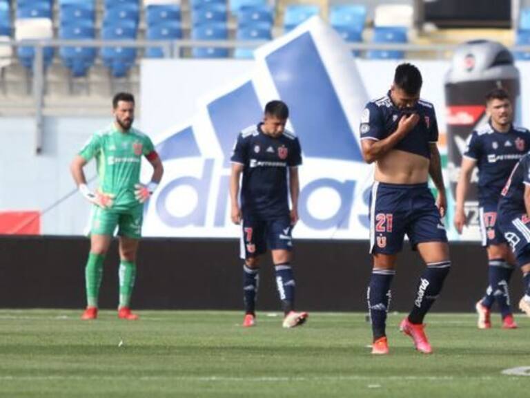 Universidad de Chile desperdició la ventaja inicial ante Curicó Unido y quedó a 5 puntos de la liguilla de promoción