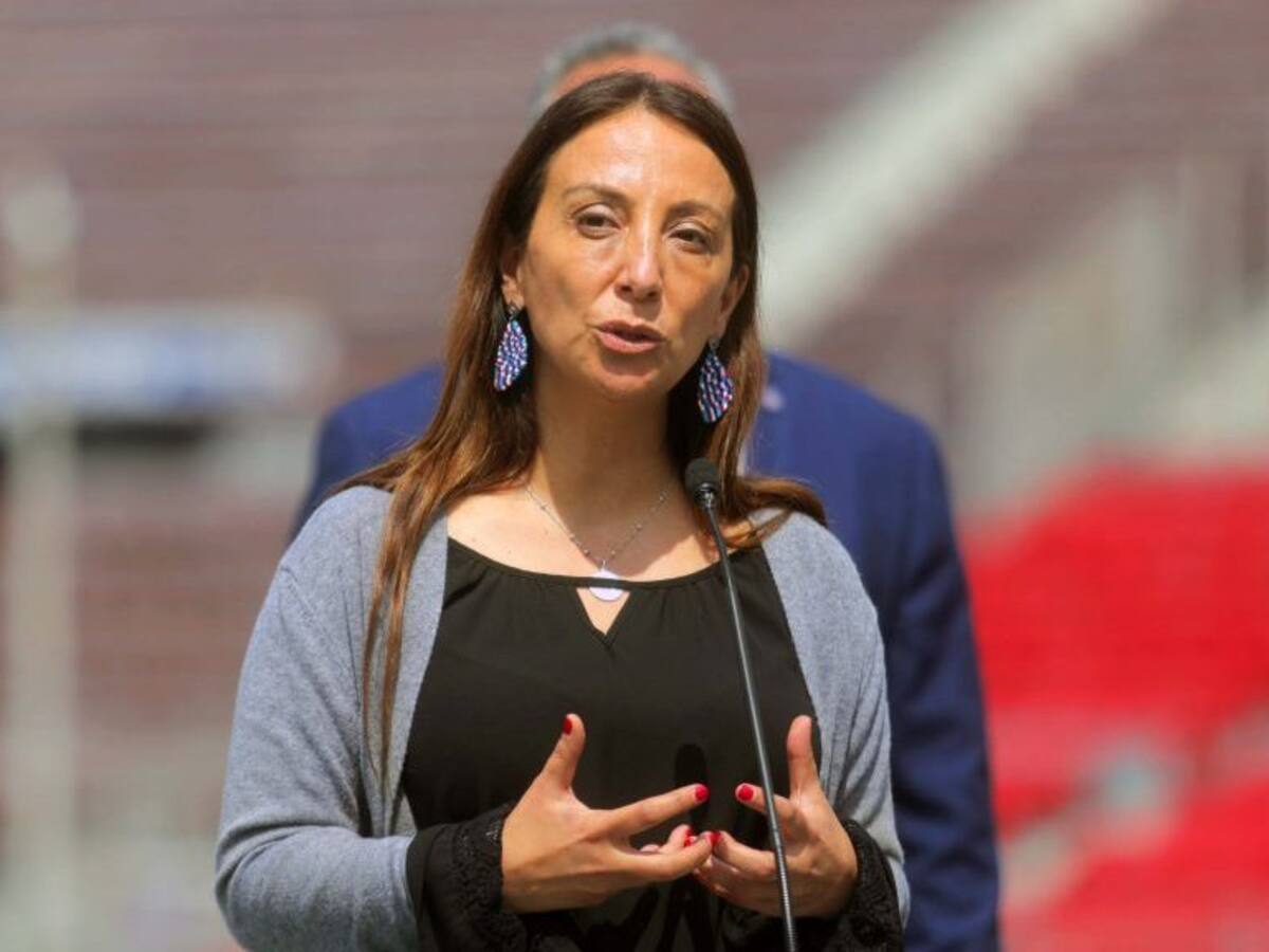 Ministra del Deporte sobre paro de futbolistas: «Hacemos un llamado a que el Consejo revierta esta medida e imponga justicia deportiva»