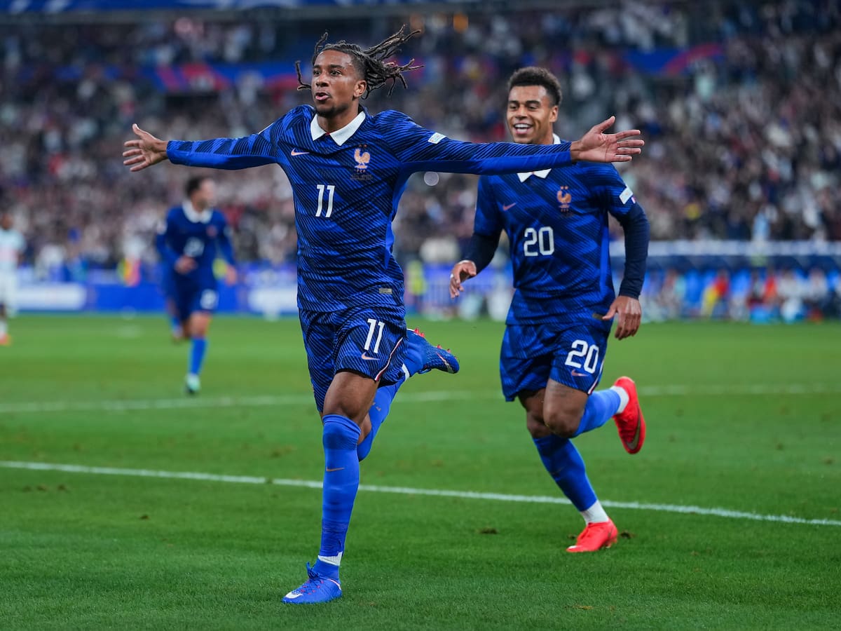 Francia caía ante Bélgica, pero ingresó Michael Olise y cambió el partido: exhibición del delantero del Bayern