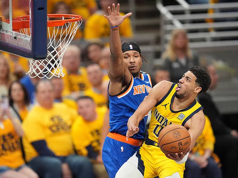 Playoffs NBA: Los Pacers vencieron a los Knicks y quedan a un triunfo de ser campeones de la Conferencia Este