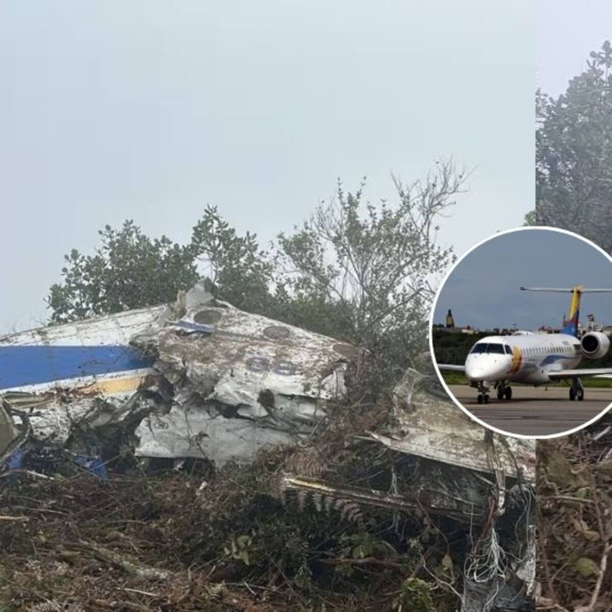 Confirman hallazgo de avión desaparecido con 15 personas en Colombia: no hubo sobrevivientes
