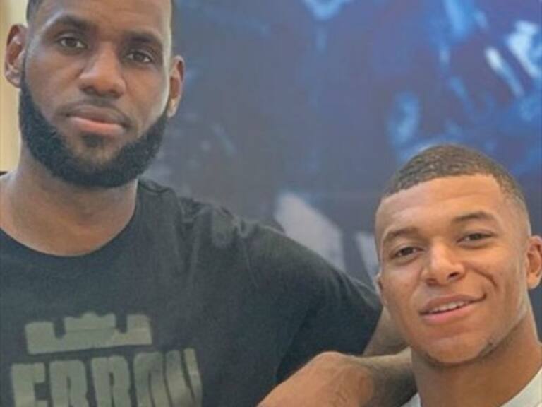 Mbappé publicó fotografía con Lebron James en medio de sus vacaciones