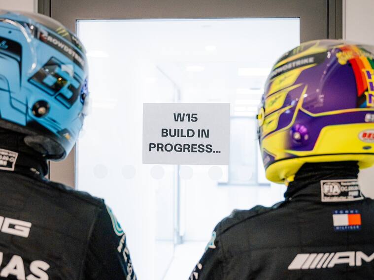 El W15 de Mercedes será uno de los exhibidos en febrero | X: Mercedes-AMG PETRONAS F1 Team