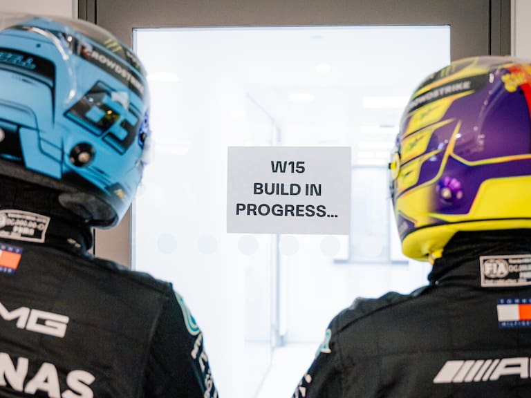 El W15 de Mercedes será uno de los exhibidos en febrero | X: Mercedes-AMG PETRONAS F1 Team