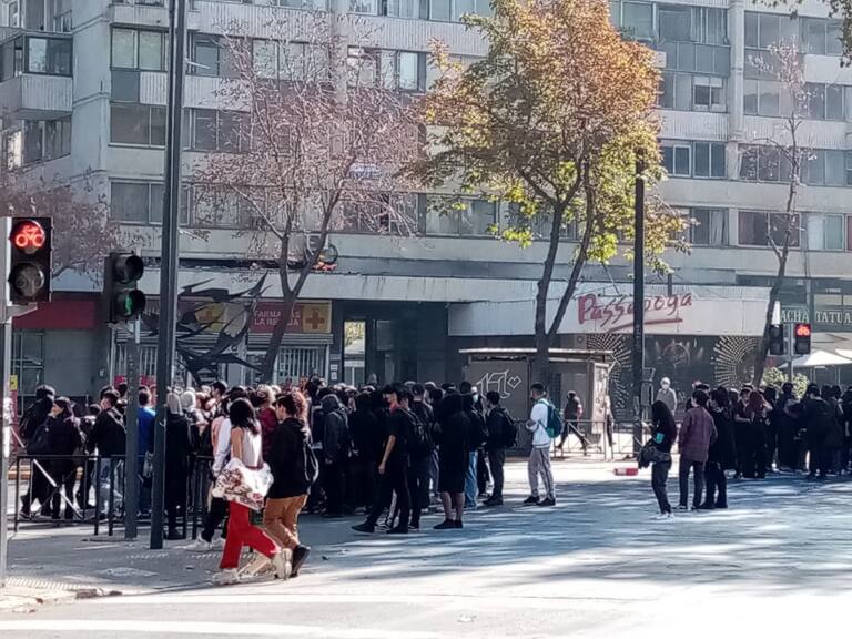 Protesta, Providencia, Lastarria