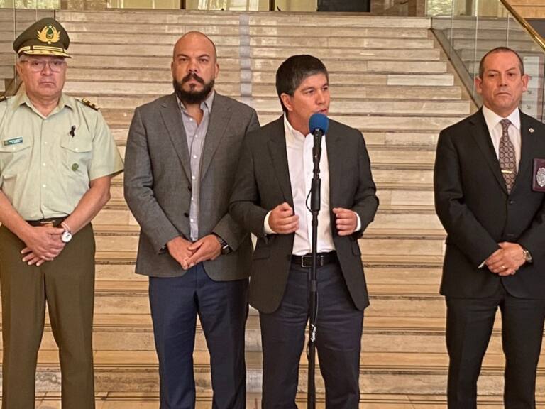 Gobierno anuncia medidas para persecución de la delincuencia y mejorar seguridad de policías