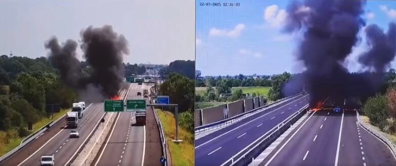 Accidente aéreo en Italia