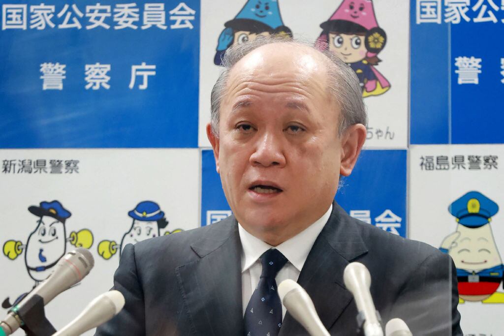 El renunciado comisionado de la Agencia de Policías de Japón Itaru Nakamura