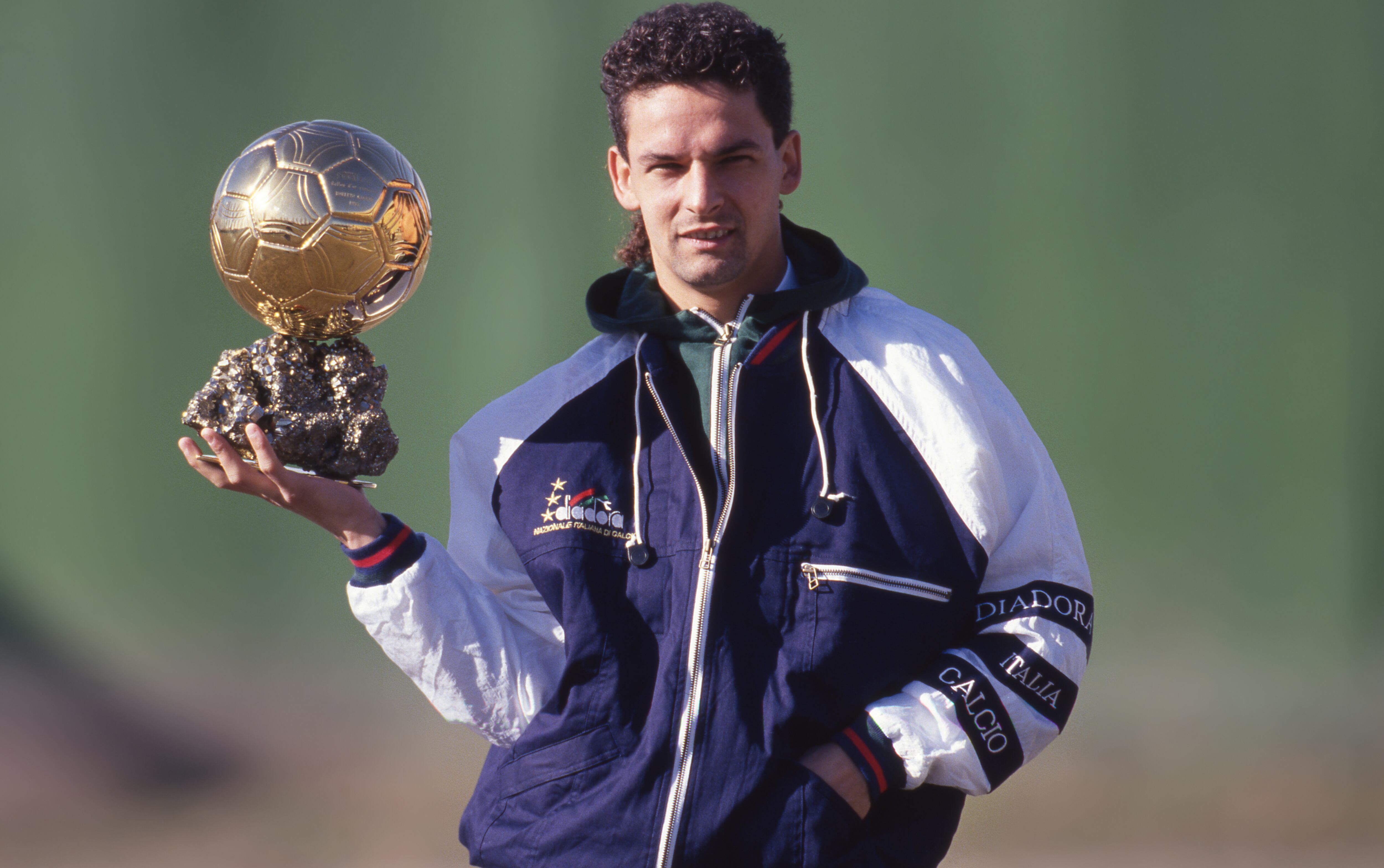 Roberto Baggio, ganador del Balón de Oro en 1993. Foto: Getty Images
