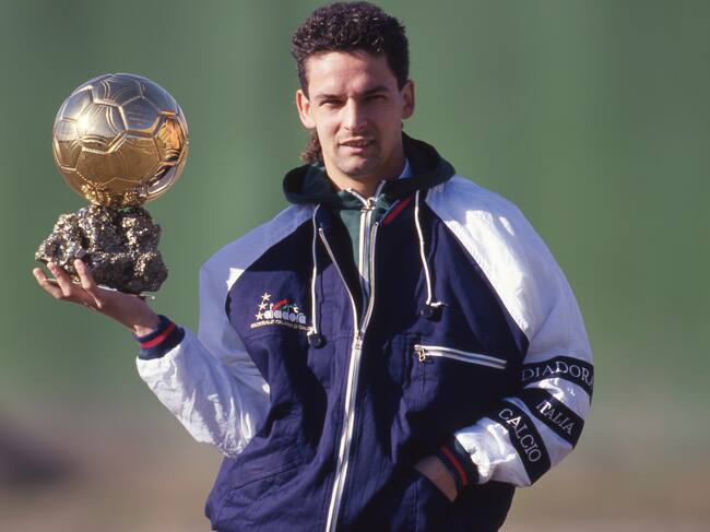 Roberto Baggio, ganador del Balón de Oro en 1993. Foto: Getty Images