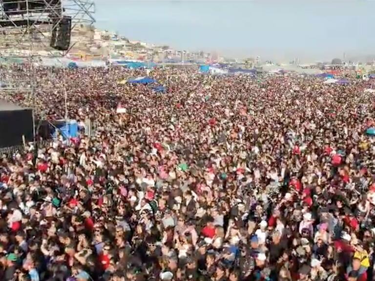 Pailita protagonizó masivo show en La Pampilla