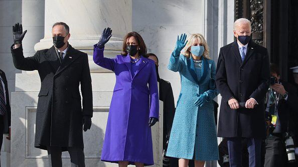 Joe Biden y Kamala Harris en el capitolio
