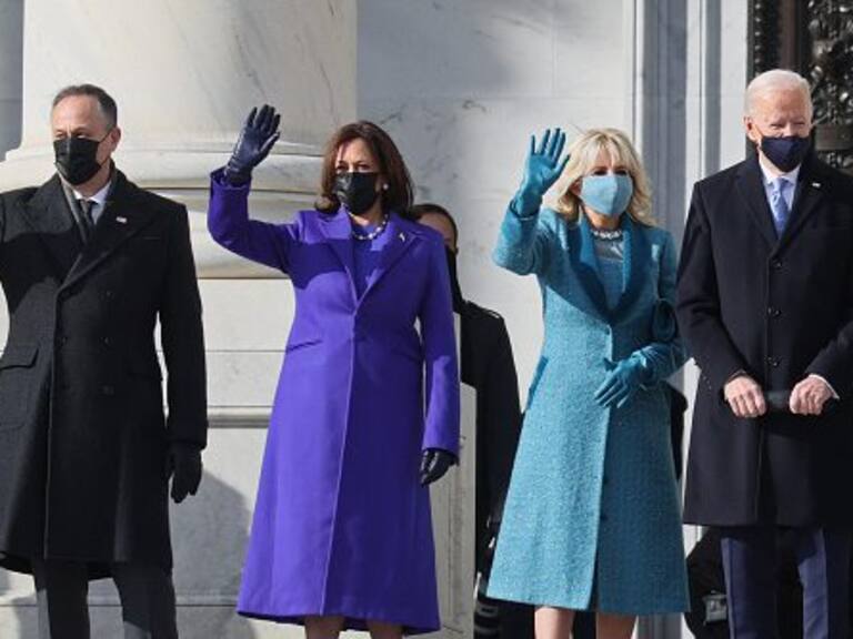 Joe Biden y Kamala Harris en el capitolio
