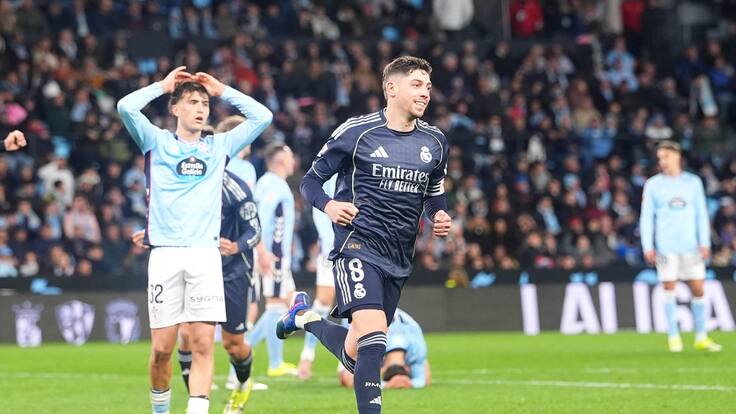 Real Madrid derrota al Celta de Vigo con gol agónico y acecha nuevamente al Barcelona