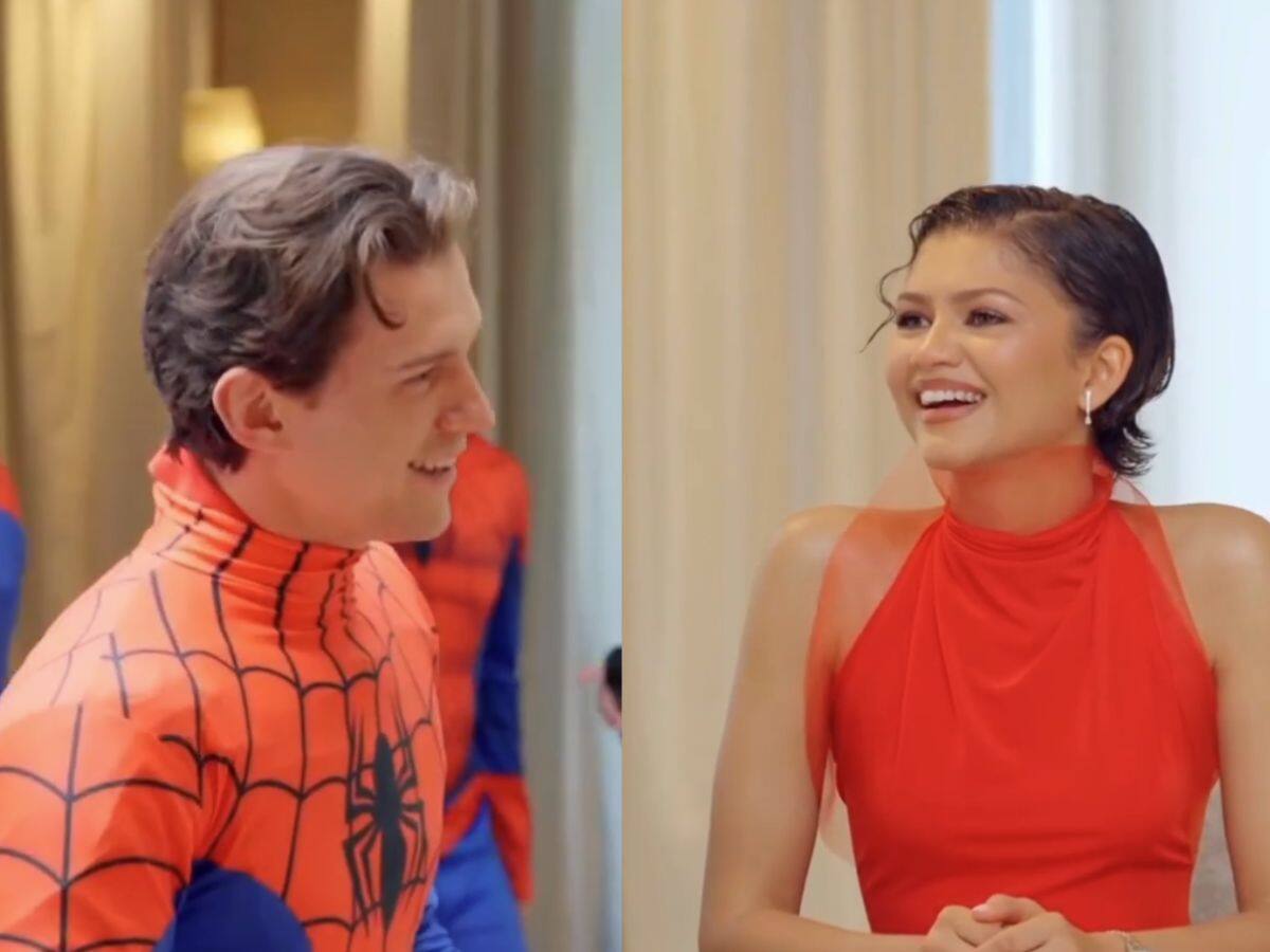 ¡Insólito! Tom Holland pierde concurso de dobles de Spider-Man organizado por Ibai con Zendaya de jurado