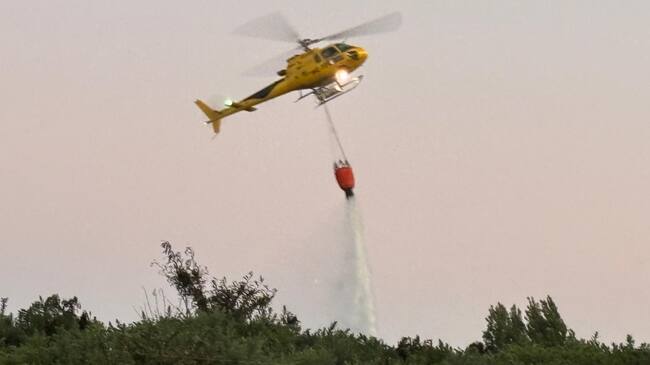 Incendio en Castro