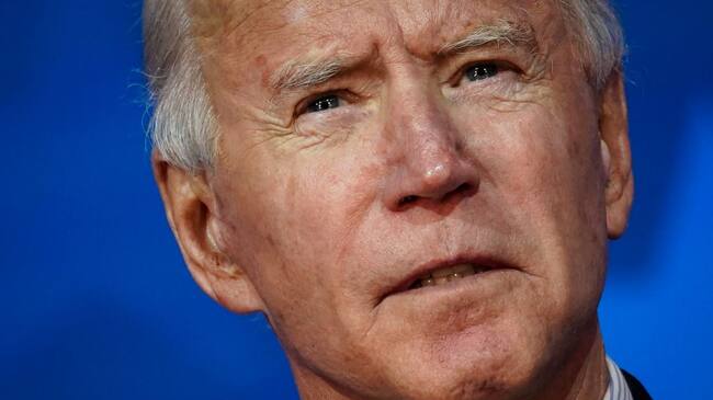 WILMINGTON, DELAWARE - NOVEMBER 05: Democratic presidential nominee Joe Biden speaks at The Queen theater on November 05, 2020 in Wilmington, Delaware. Biden attended meetings with staff as votes are still being counted in his tight race against incumbent U.S. President Donald Trump, which remains too close to call. (Photo by Drew Angerer/Getty Images)