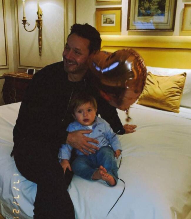 Benjamín Vicuña y Amancio, hijo menor con China Suárez | Instagram