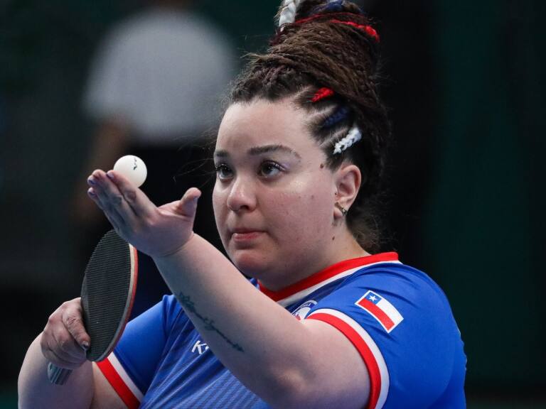 Tamara Leonelli comanda los triunfos de Chile en el para tenis de mesa de Santiago 2023: "Mi familia nunca me había visto competir"