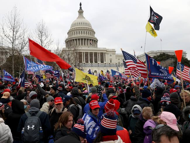 Manifestaciones en el Capitolio de Estados Unidos / Getty Images