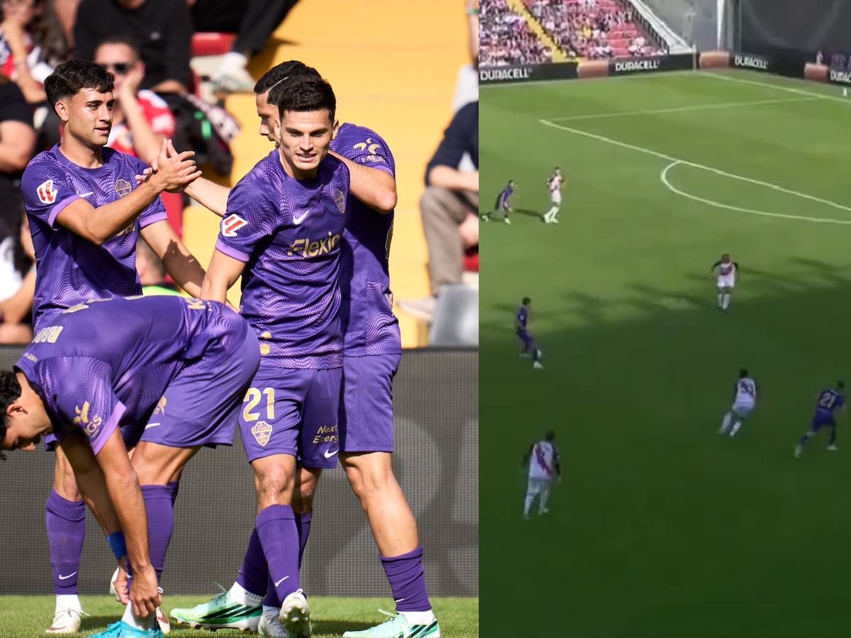 Lucas Cepeda dice presente en goleada del Elche ante Rayo Vallecano: chileno participó en el último gol