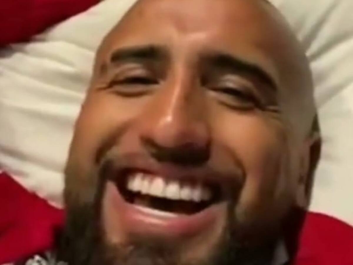 Arturo Vidal festejó agónico triunfo de Colo Colo: «Se la creyeron los de Católica»