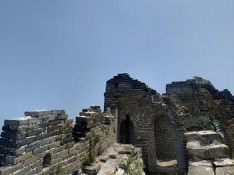 Imagen de Google Maps reveló un extraño objeto sobre la Gran Muralla China