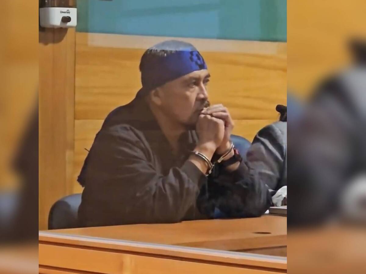 Arriesga más de 25 años de cárcel: comienza juicio oral contra el líder de la CAM, Héctor Llaitul